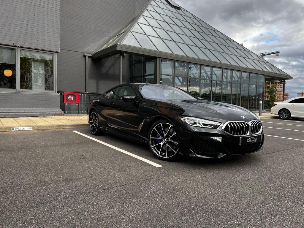BMW 8 Series 840I 2020 Black #1