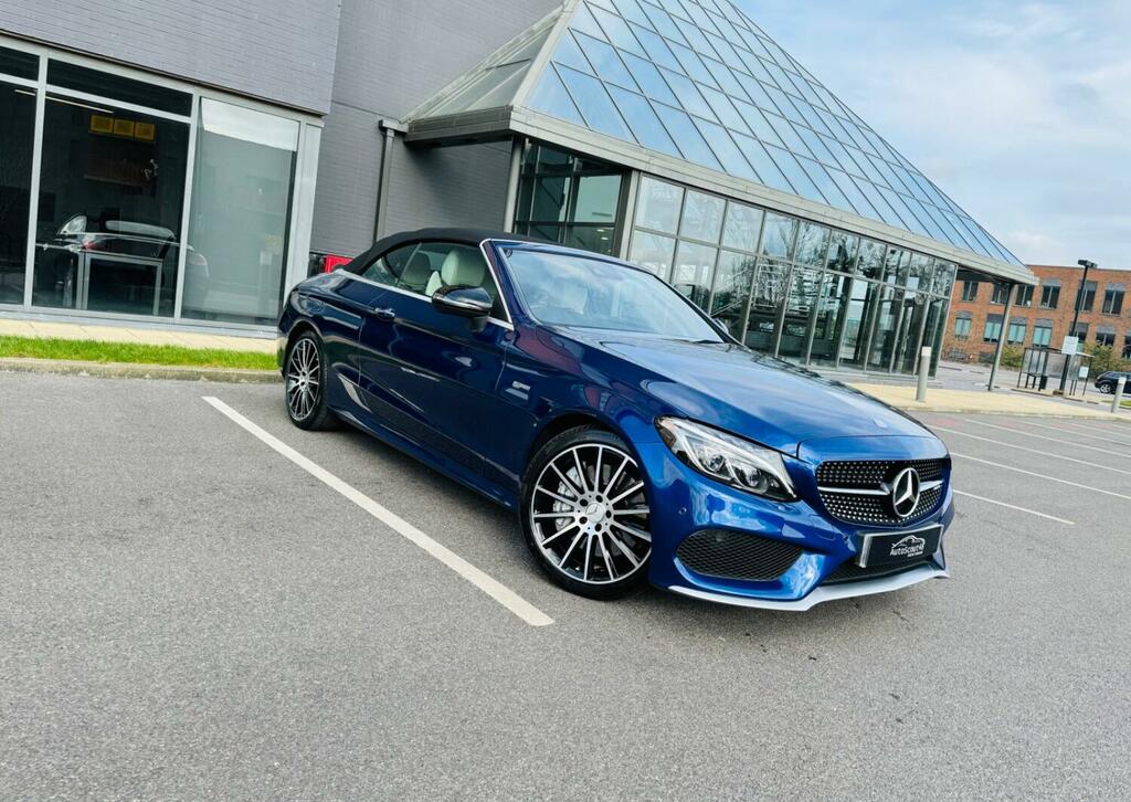 Compare Mercedes-Benz C Class 3.0 C43 V6 Amg 2017 AP66KHY Blue