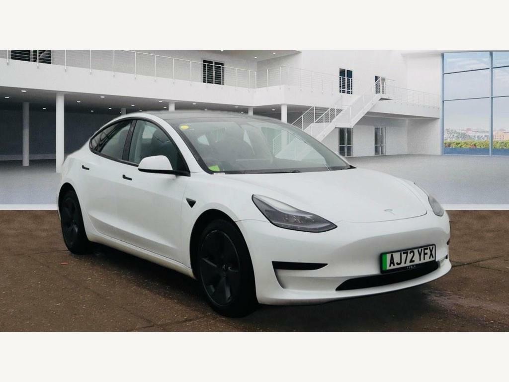 Compare Tesla Model 3 Rwd AJ72YFX White