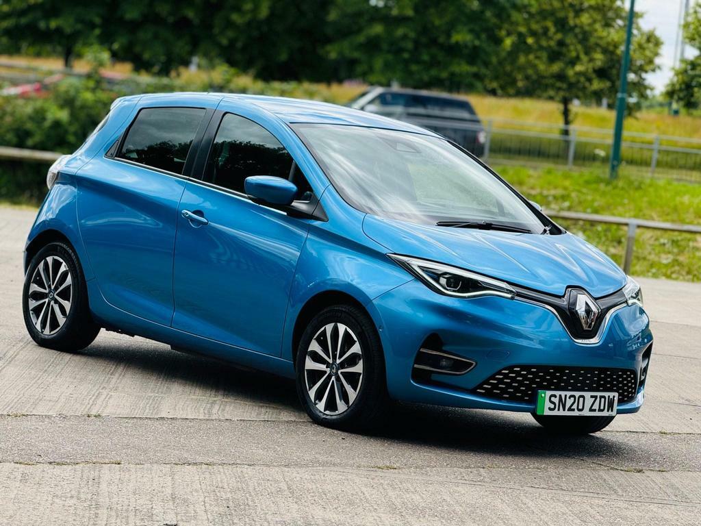 Compare Renault Zoe R135 52Kwh Gt Line SN20ZDW Blue