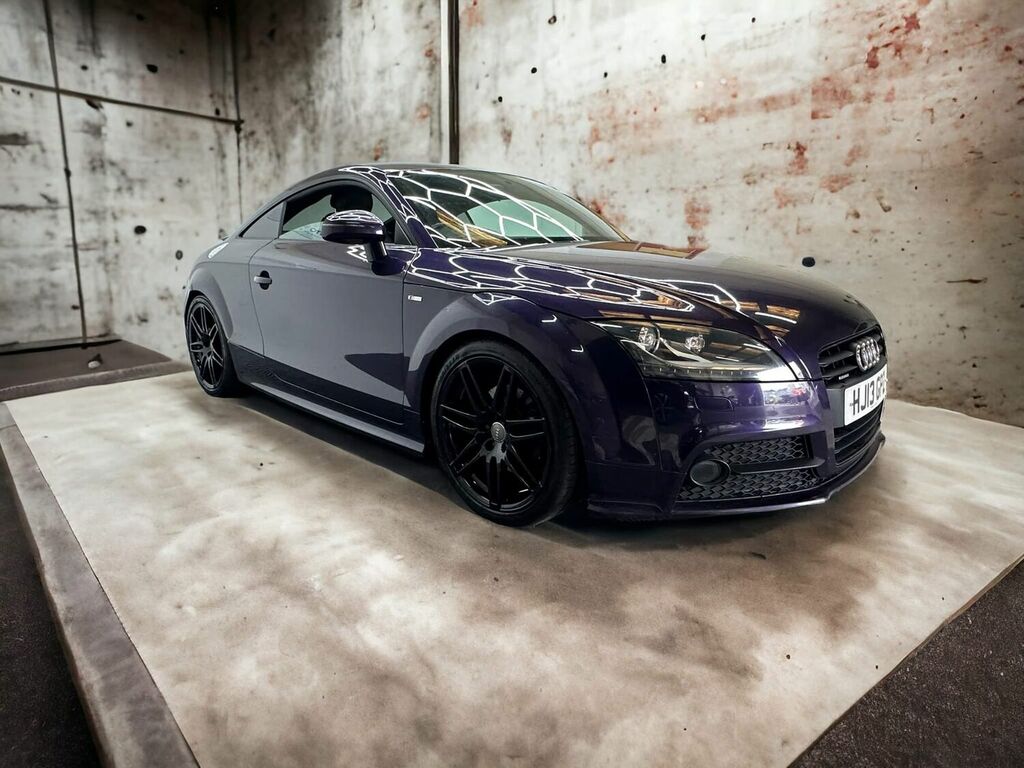 Compare Audi TT Coupe 2.0 Tfsi Black Edition S Tronic Quattro Euro HJ13GPZ Purple