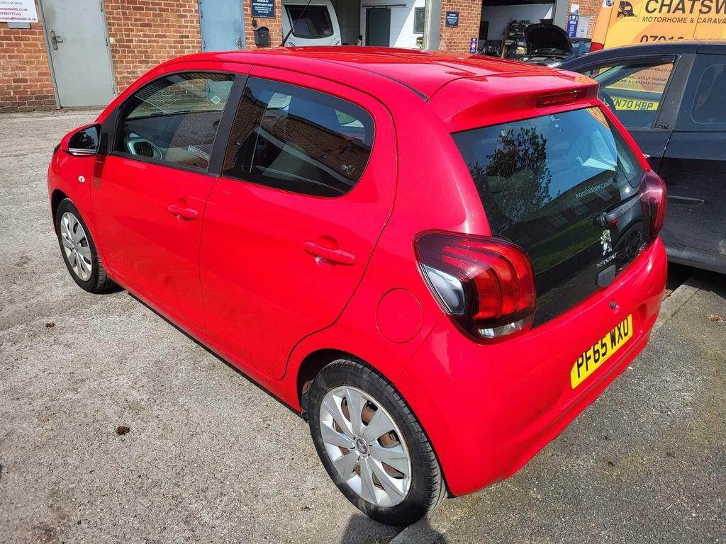 Compare Peugeot 108 1.0 Active 2 Tronic Euro 6 PF65WXO Red