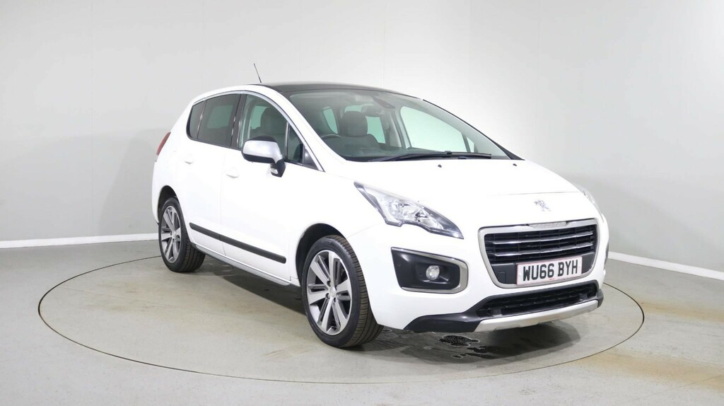 Compare Peugeot 3008 Blue Hdi Ss WU66BYH White