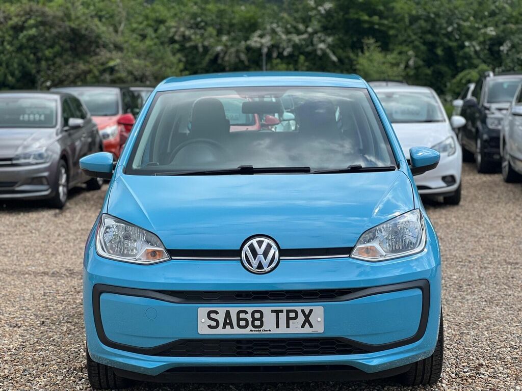 Compare Volkswagen Up Hatchback 1.0 Bluemotion Tech Move Up Euro 6 Ss SA68TPX Blue