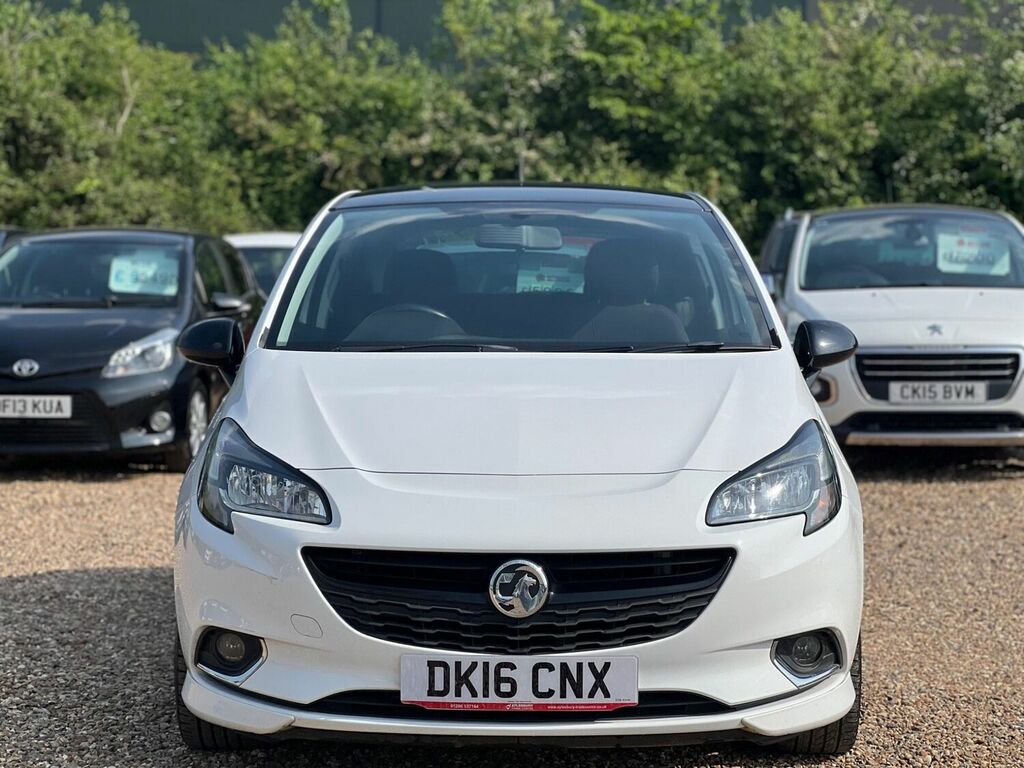Compare Vauxhall Corsa Hatchback 1.0I Turbo Ecoflex Limited Edition Euro DK16CNX White