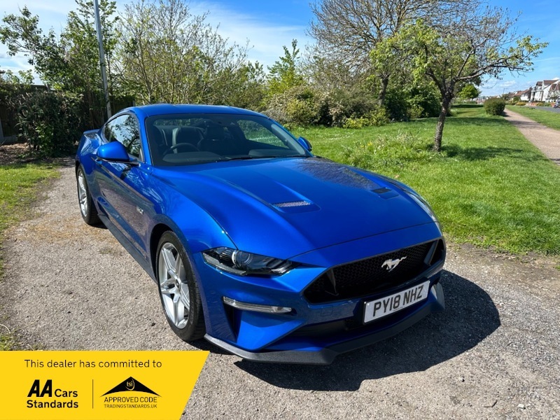 Compare Ford Mustang Gt PY18NHZ Blue