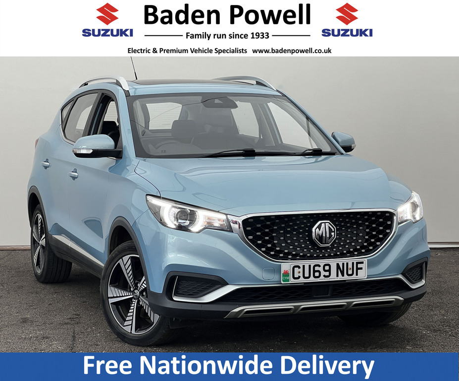 Compare MG ZS 105Kw Exclusive Ev 45Kwh CU69NUF Blue