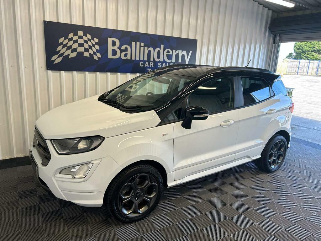 Compare Ford Ecosport 1.0T Ecoboost St-line Euro 6 Ss  White