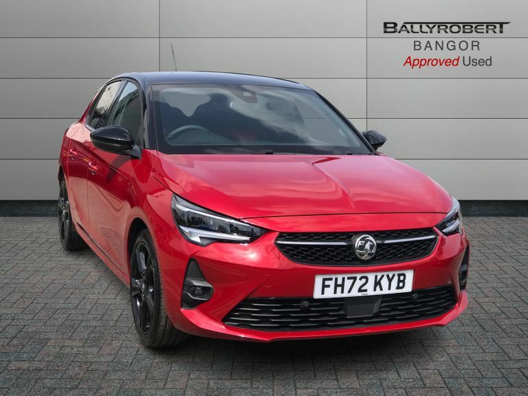 Compare Vauxhall Corsa Gs FH72KYB Red