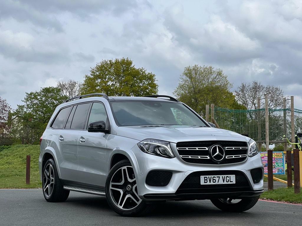 Compare Mercedes-Benz GLS Class 3.0 Gls350d V6 Amg Line G-tronic 4Matic Euro 6 S BV67VGL Silver