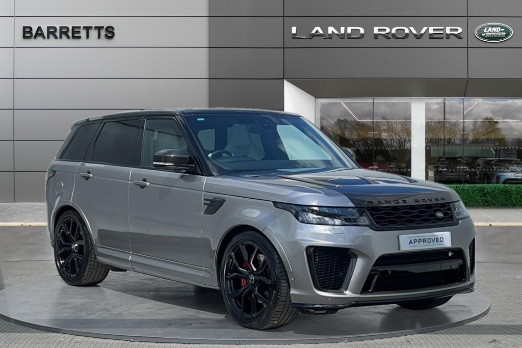 Compare Land Rover Range Rover Sport Range Rover Sport Svr Carbon Edition GL70UGN Grey