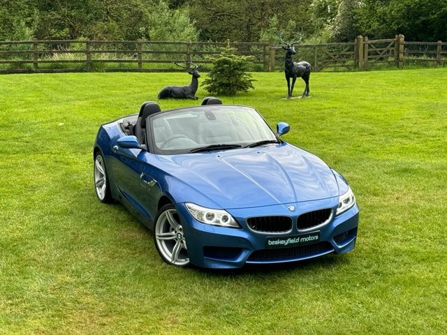 Compare BMW Z4 2.0 Z4 Sdrive20i M Sport Roadster 181 Bhp YY66WGF Blue