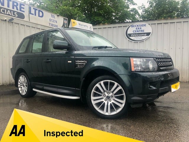 Compare Land Rover Range Rover Sport 3.0 Sdv6 Hse 255 Bhp WD12PYJ Green