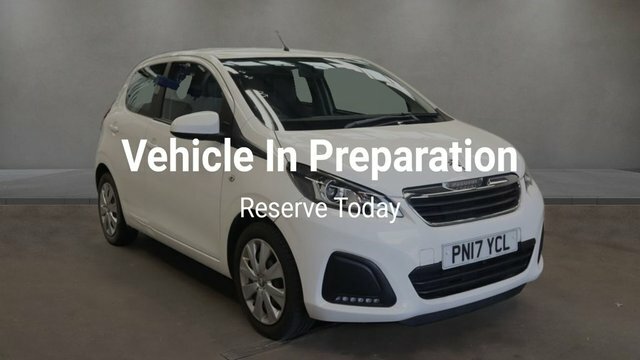 Compare Peugeot 108 1.0 Active Euro 6 68 Bhp PN17YCL White