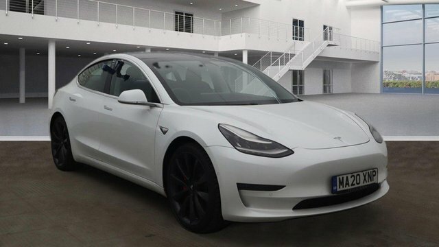Tesla Model 3 Performance Awd 483 Bhp White #1