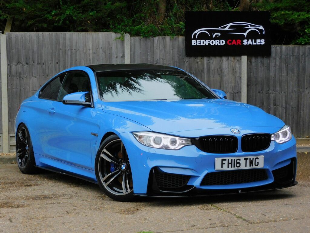 Compare BMW M4 3.0 M4 426 Bhp R11CDX Blue
