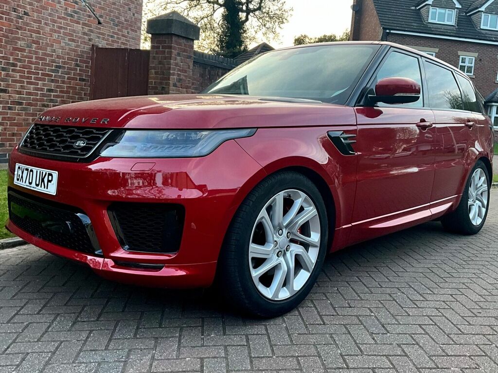 Compare Land Rover Range Rover Sport 4X4 2.0 P400e 13.1Kwh Hse Dynamic 4Wd Euro 6 GX70UKP Red