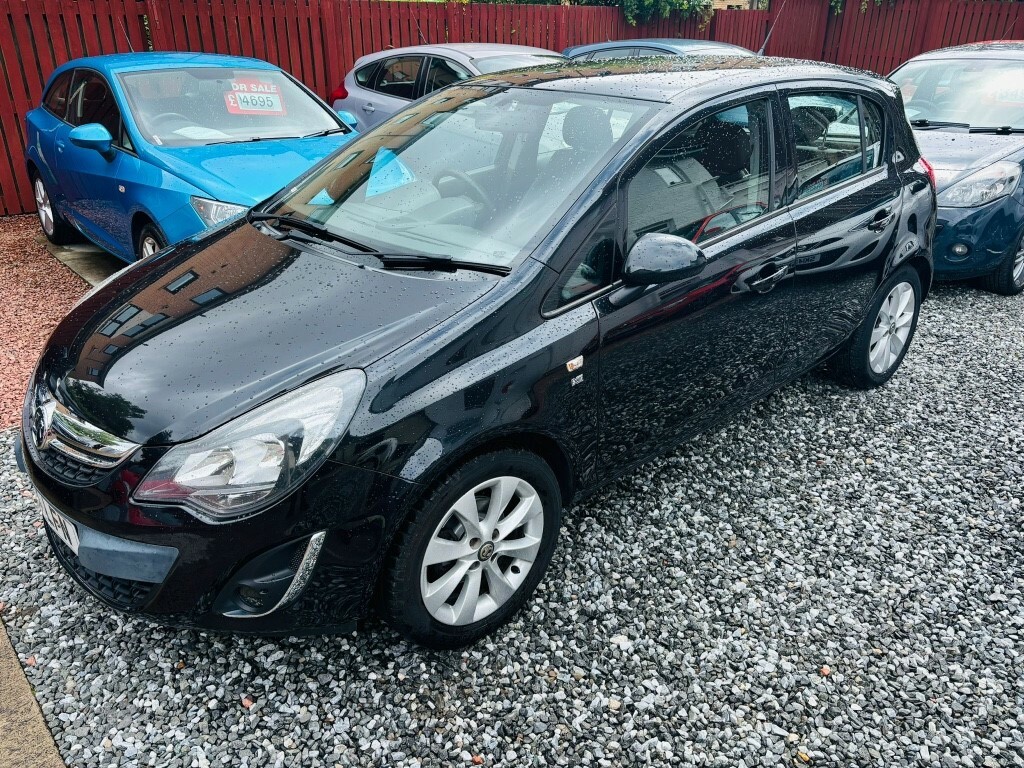 Compare Vauxhall Corsa Excite Ac ND14LFN Black