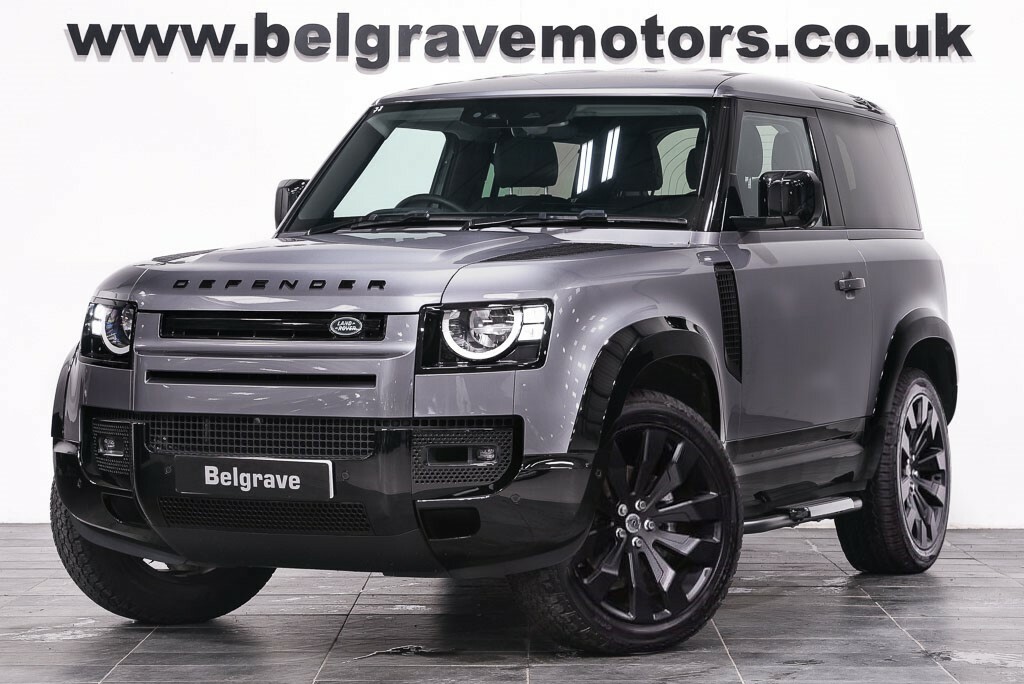 Compare Land Rover Defender 90 3.0L 3.0 D200 Mhev S X-dynamic Styling 22 Alloys PK21AJO Grey
