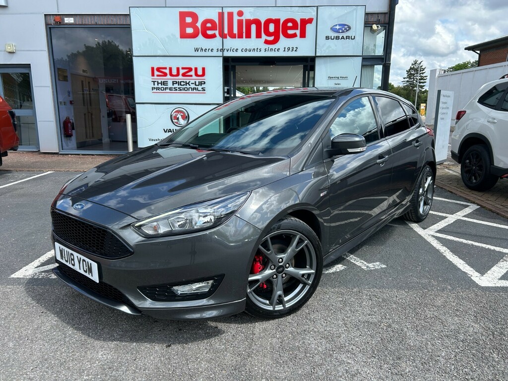 Compare Ford Focus 1.5 Tdci 120 St-line X WU18YOM Grey