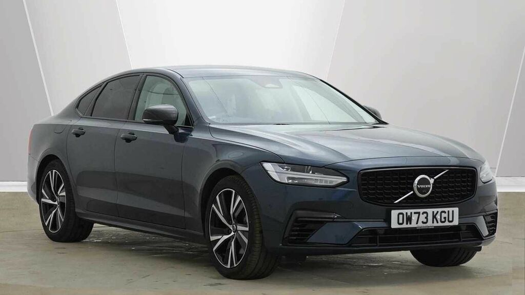 Compare Volvo S90 T8 Recharge Plus Dark Blond Leather OW73KGU Blue