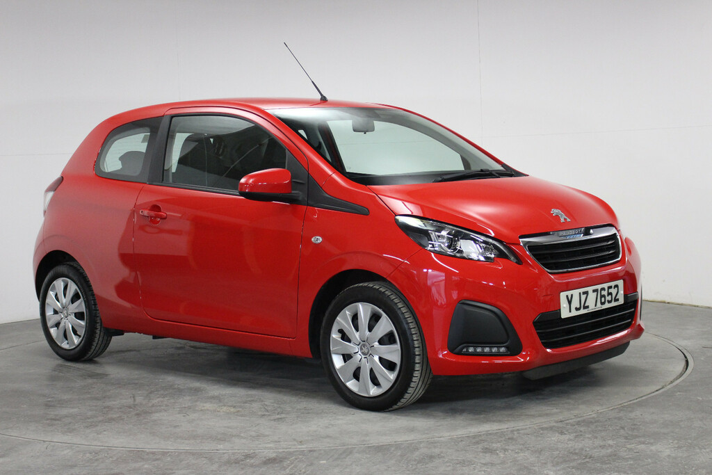 Compare Peugeot 108 1.0 Active YJZ7652 Red