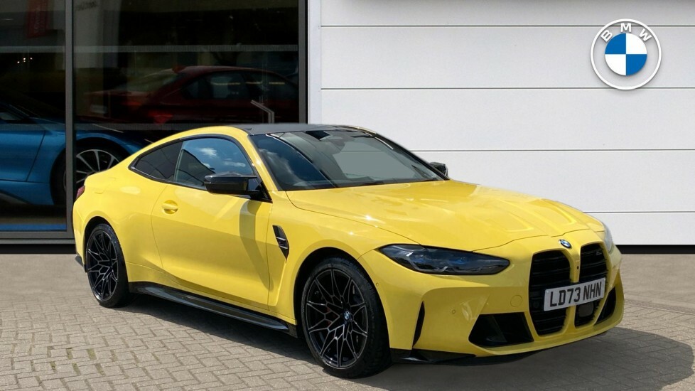 BMW M4 M4 Competition M Xdrive Coupe Yellow #1