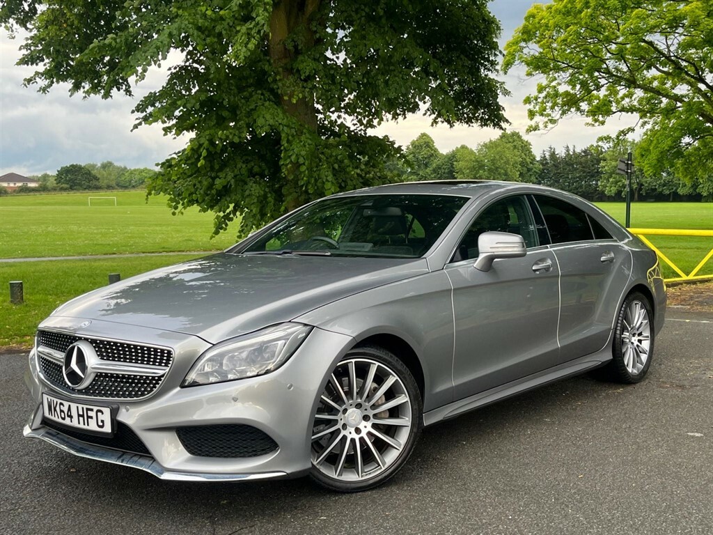 Compare Mercedes-Benz CLS 3.0 Cls350 V6 Bluetec Amg Line Coupe G-tronic Eur WK64HFG Silver