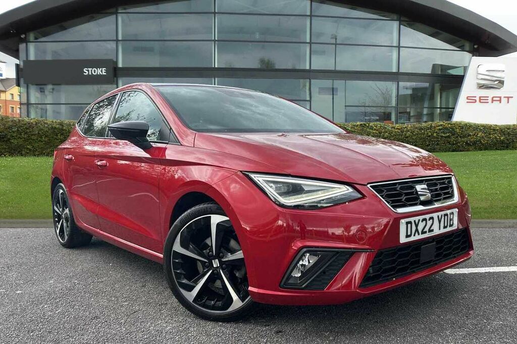 Compare Seat Ibiza 1.0 Tsi 110Ps Fr Sport 5-Door DX22YDB Red