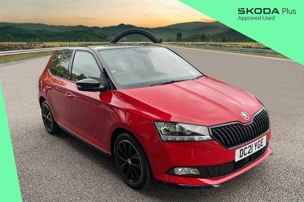 Compare Skoda Fabia 1.0 Tsi Monte Carlo 95Ps Ss 5-Dr Hatchback DC21YGE Red