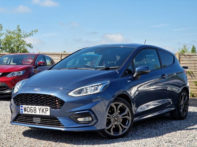 Compare Ford Fiesta 1.0 St-line 124 Bhp WO68YKP Blue