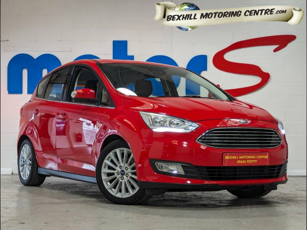 Compare Ford C-Max 1.0 Ecoboost 125 Titanium 5Drone Owner From New WX19XDH Red