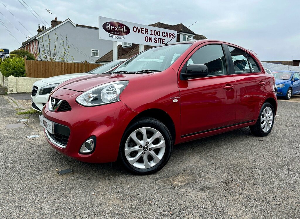 Compare Nissan Micra Limited Edition LP14YZF Red
