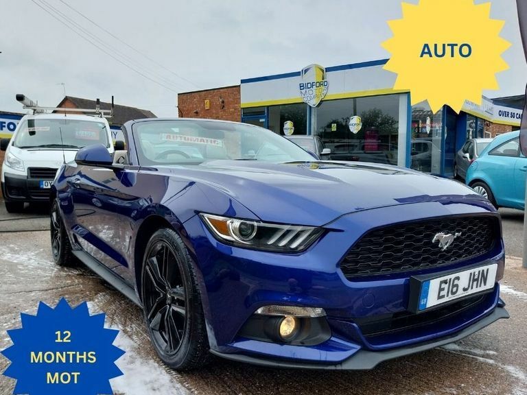 Compare Ford Mustang Ecoboost E16JHN Blue