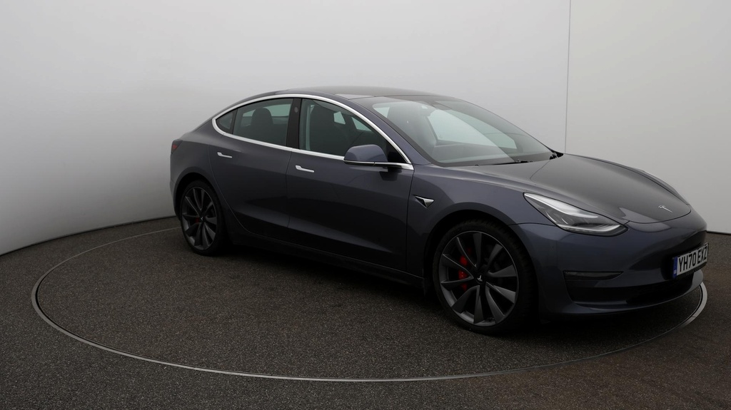 Compare Tesla Model 3 Performance YH70EXZ Grey