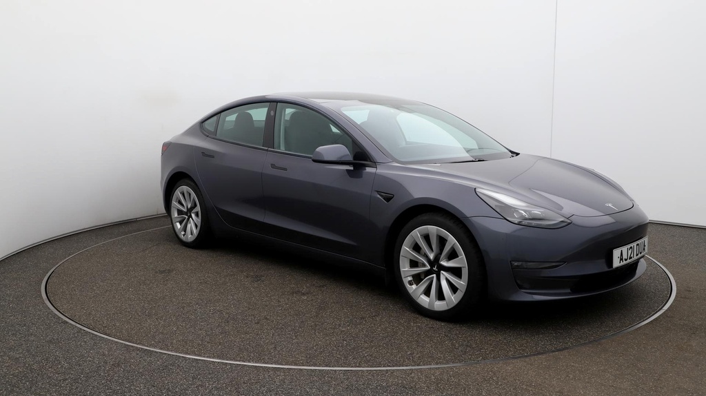 Compare Tesla Model 3 Long Range AJ21DUA Grey