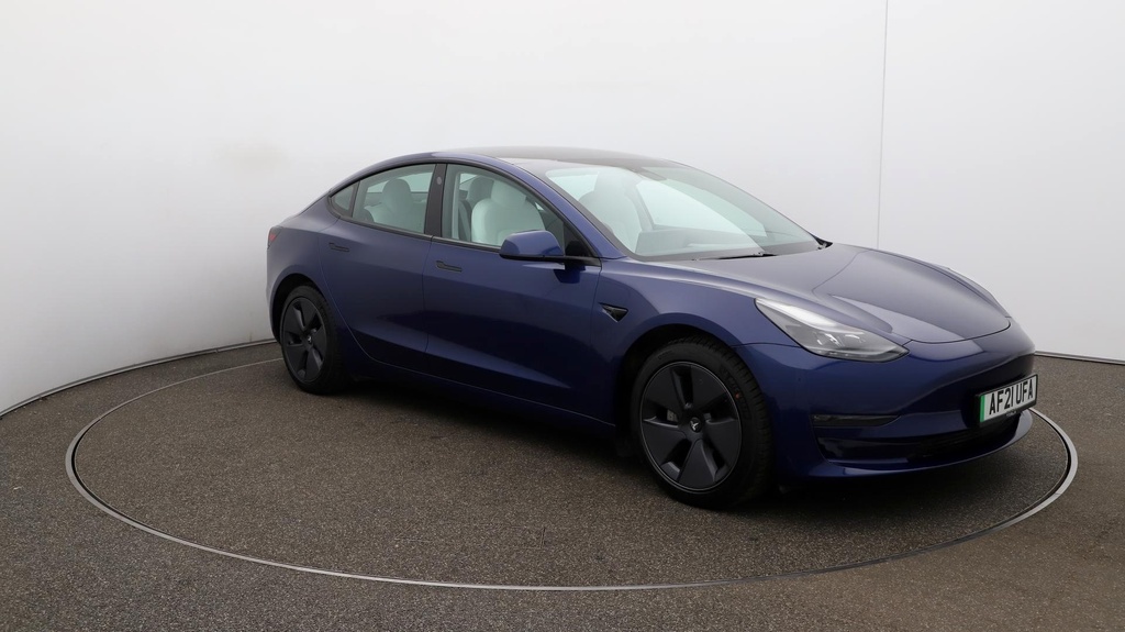 Compare Tesla Model 3 Long Range AF21UFA Blue