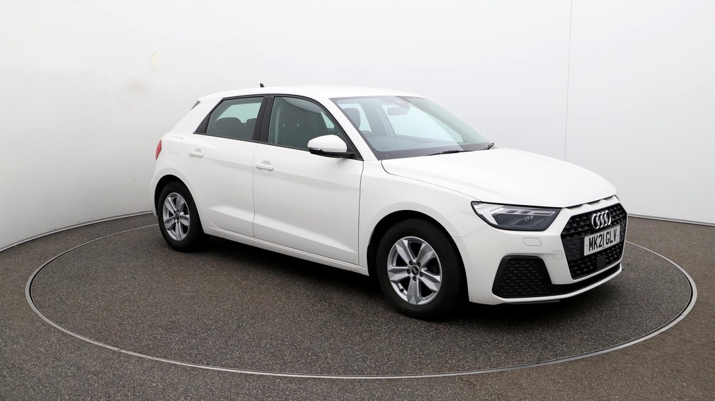 Compare Audi A1 Technik MK21GLV White