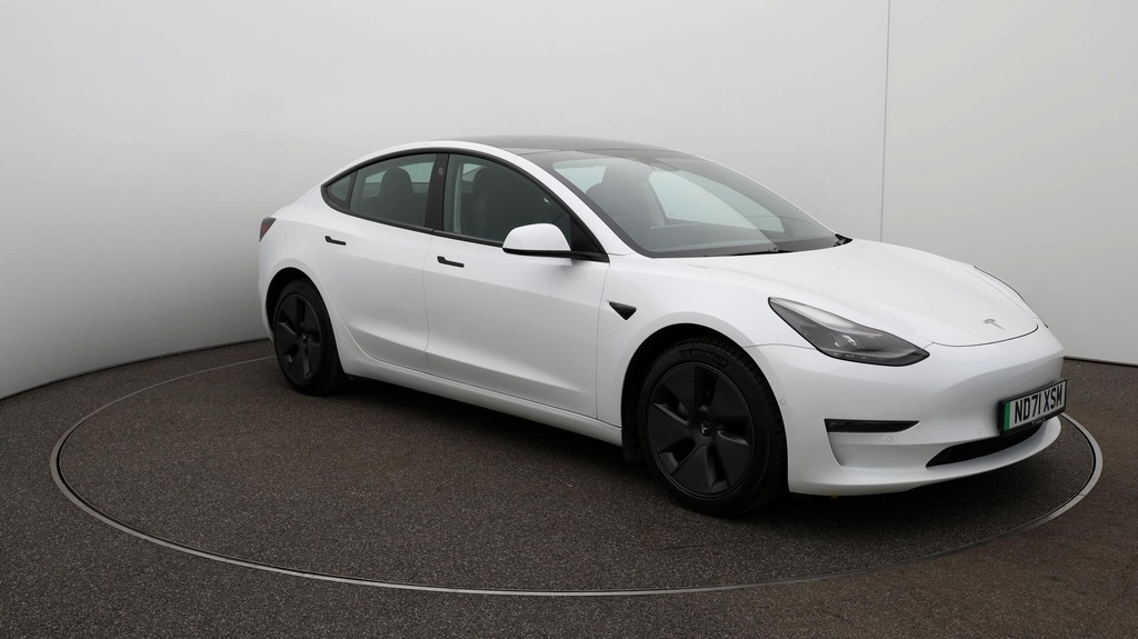 Compare Tesla Model 3 Long Range ND71XSM White
