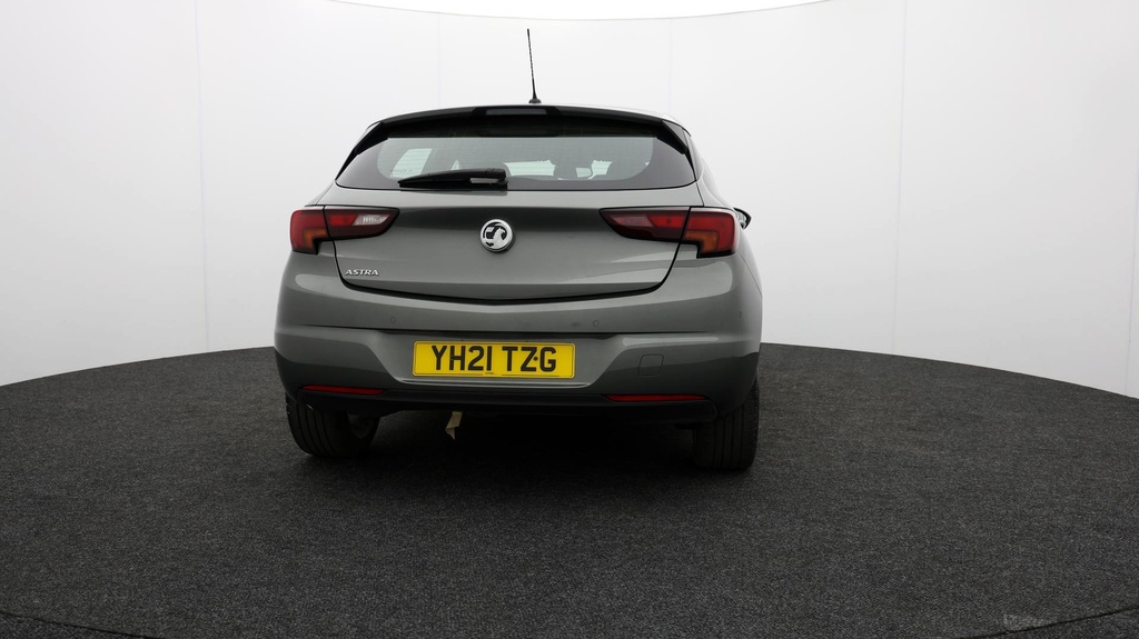Compare Vauxhall Astra Sri YH21TZG Grey