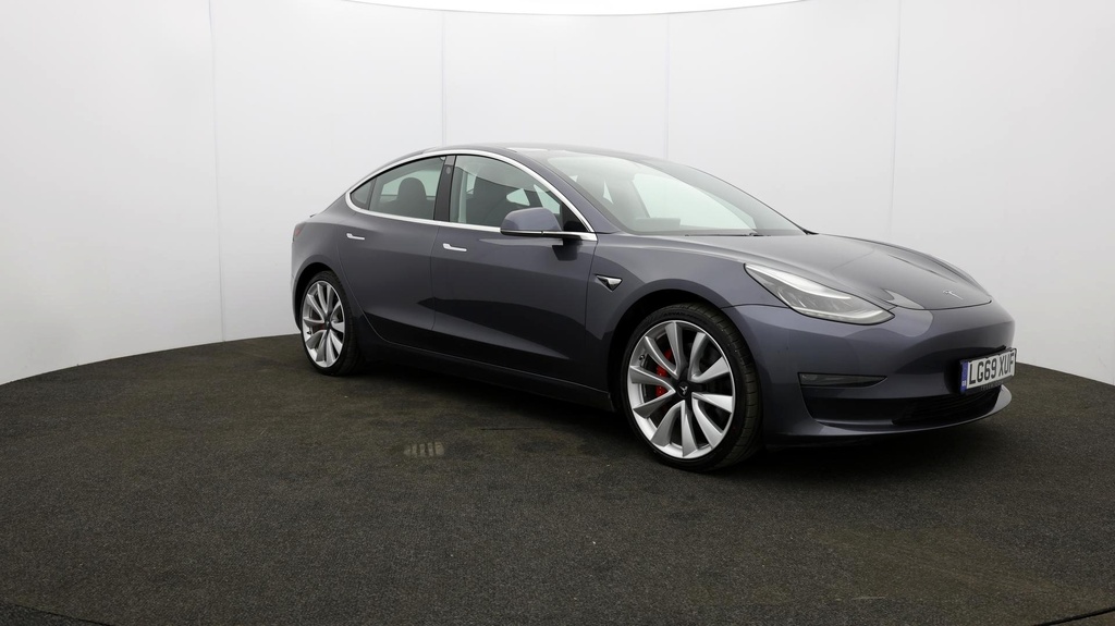 Compare Tesla Model 3 Model 3 Performance Awd LG69XUF Grey