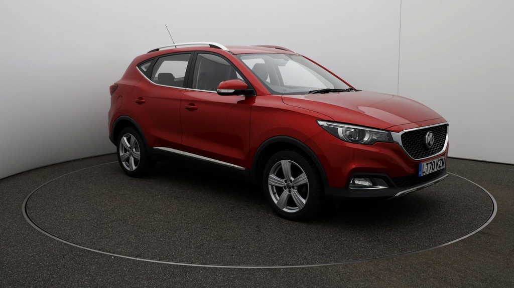 Compare MG ZS Exclusive LT70KZN Red