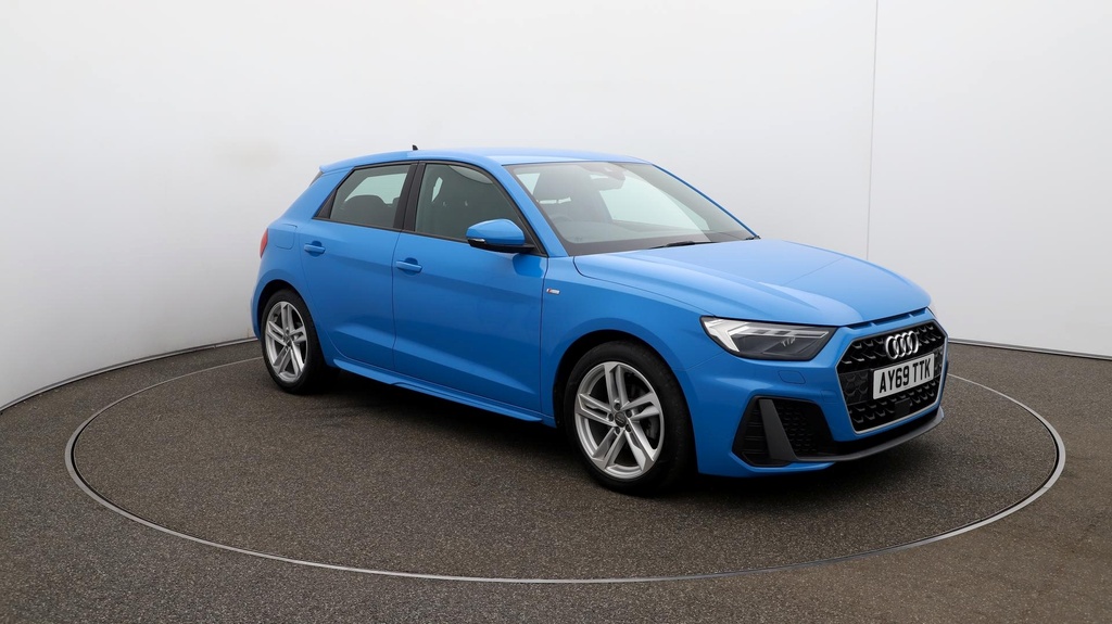 Compare Audi A1 S Line AY69TTK Blue