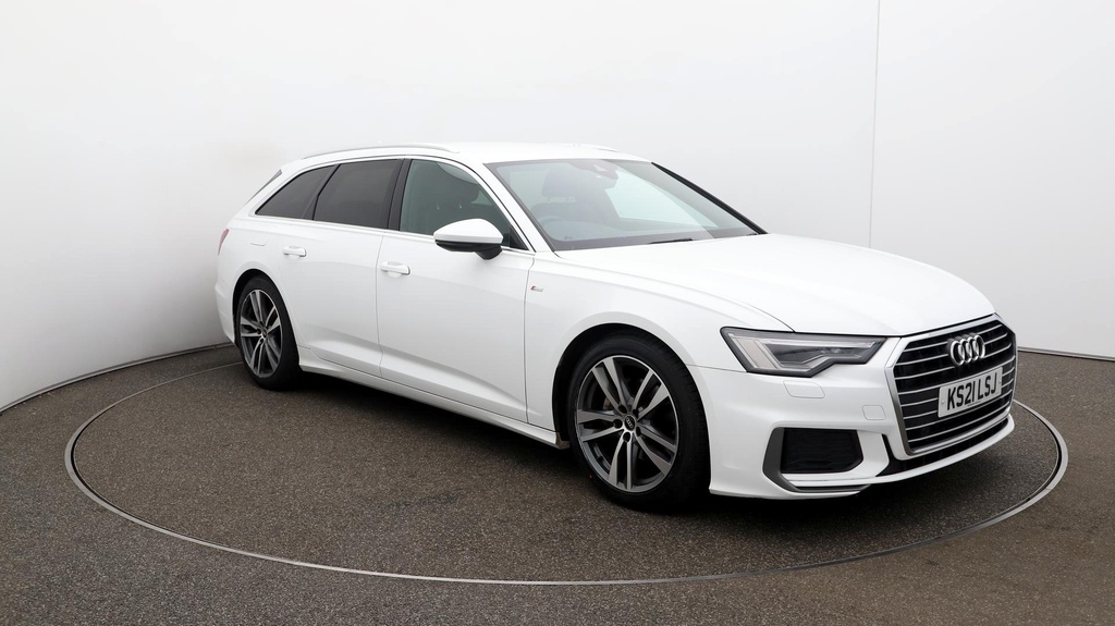 Compare Audi A6 Avant S Line KS21LSJ White