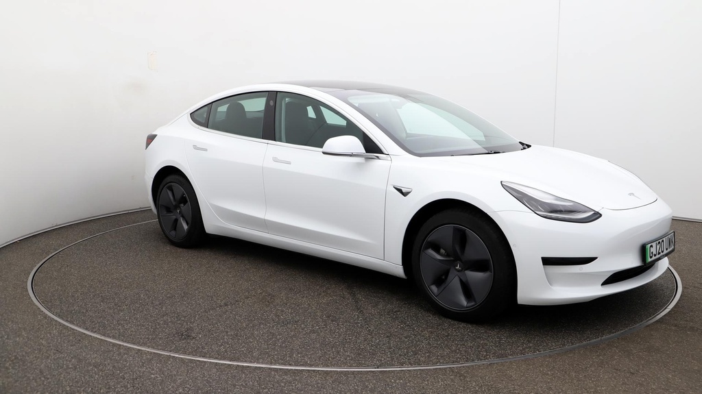 Compare Tesla Model 3 Standard Range Plus GJ20UWK White