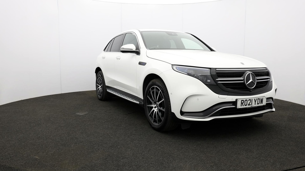 Compare Mercedes-Benz EQC Amg Line RO21YDW White