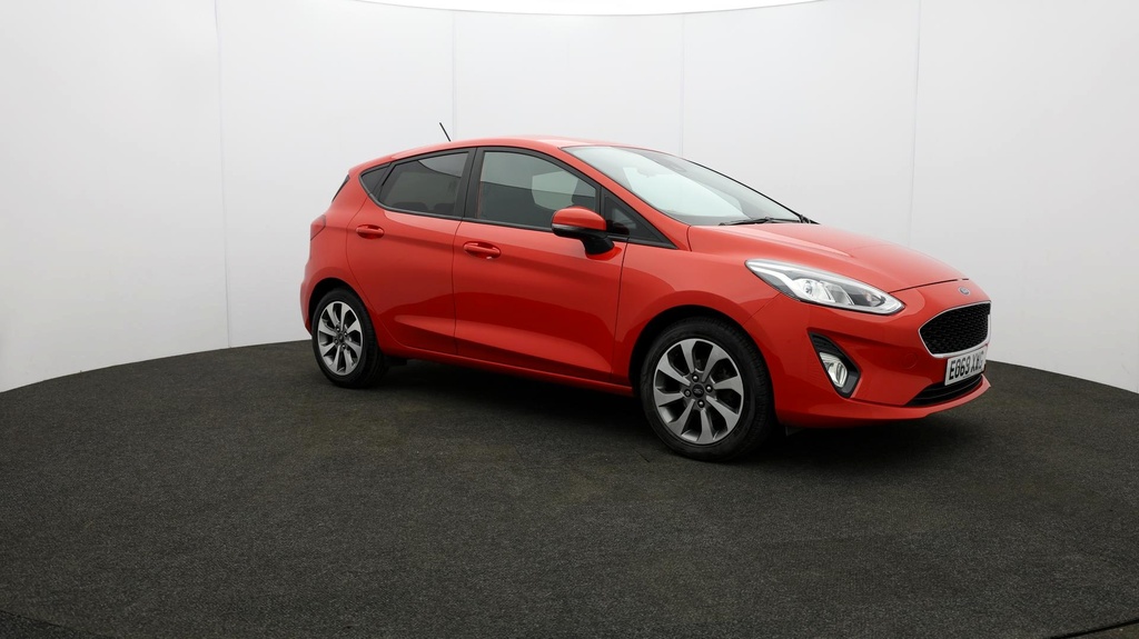 Compare Ford Fiesta Trend EO69XWG Red