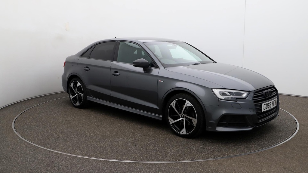 Compare Audi A3 Black Edition GD69HFM Grey