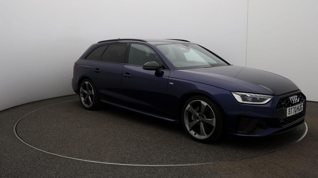 Audi A4 Avant Black Edition Blue #1