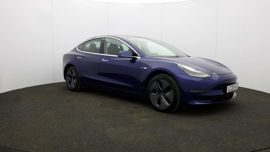 Compare Tesla Model 3 Long Range LC20HKZ Blue